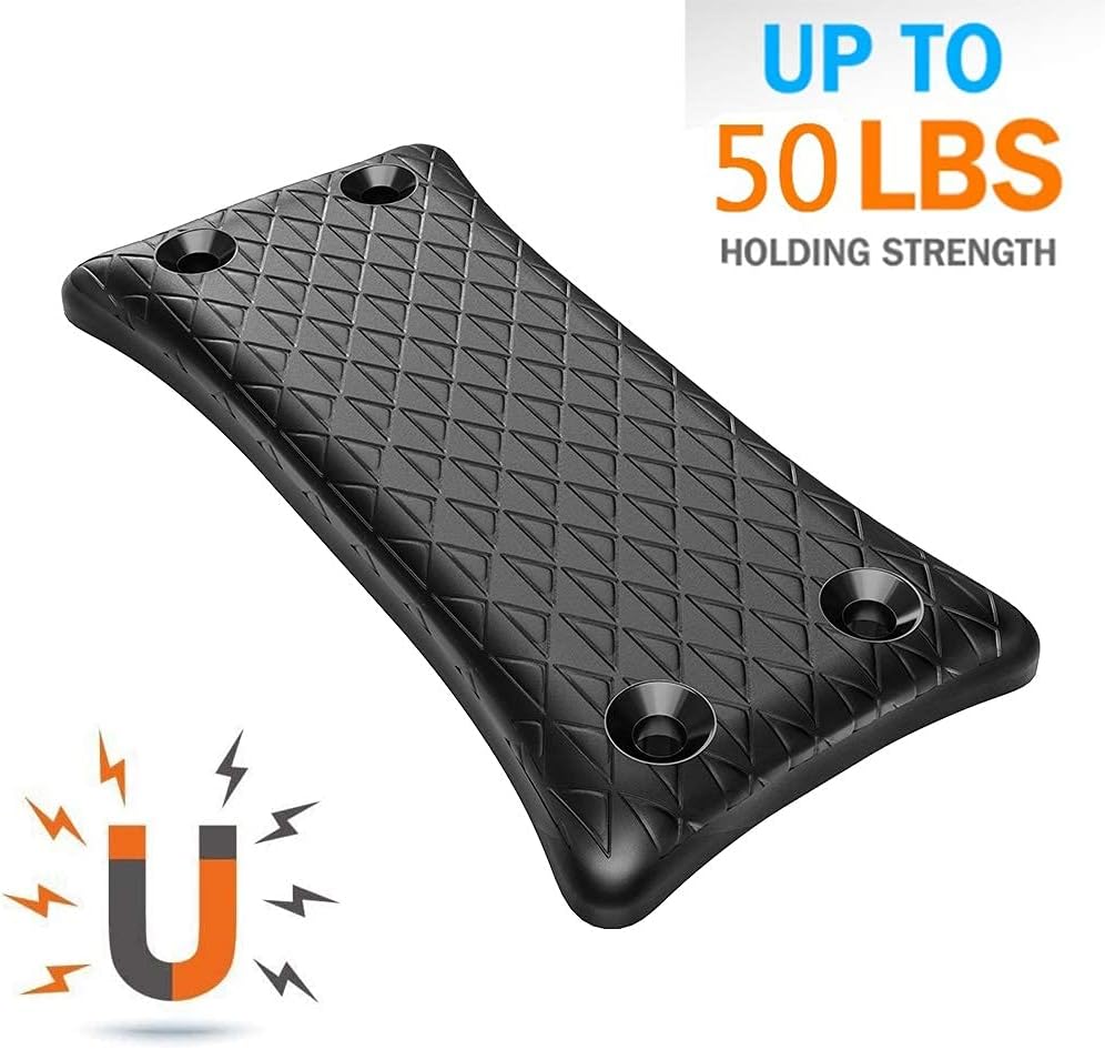 MytypeMAG 2Pcs Tactical Magnetic Gun Holder&Holster|TypeA Fast Load&Draw Rack for Handgun and TypeB Strong Magnetic Mount Max Up to 50Lbs| Easily Concealed on Truck, Car, Vehicle and Home : Sports & Outdoors
