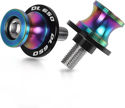 Carretes de basculante de motocicleta Tornillos deslizantes para Suzuki V-Strom 650 VSTROM 650 DL650 DL 650 2011-2018 Anticaída Frame Sliders (Color