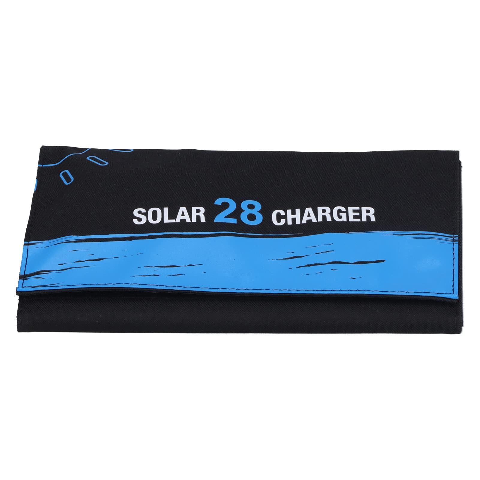 Panel de Cargador Solar DC 5V 28W Panel de Cargador de teléfono Solar Plegable portátil para teléfonos móviles Camping y Viajes