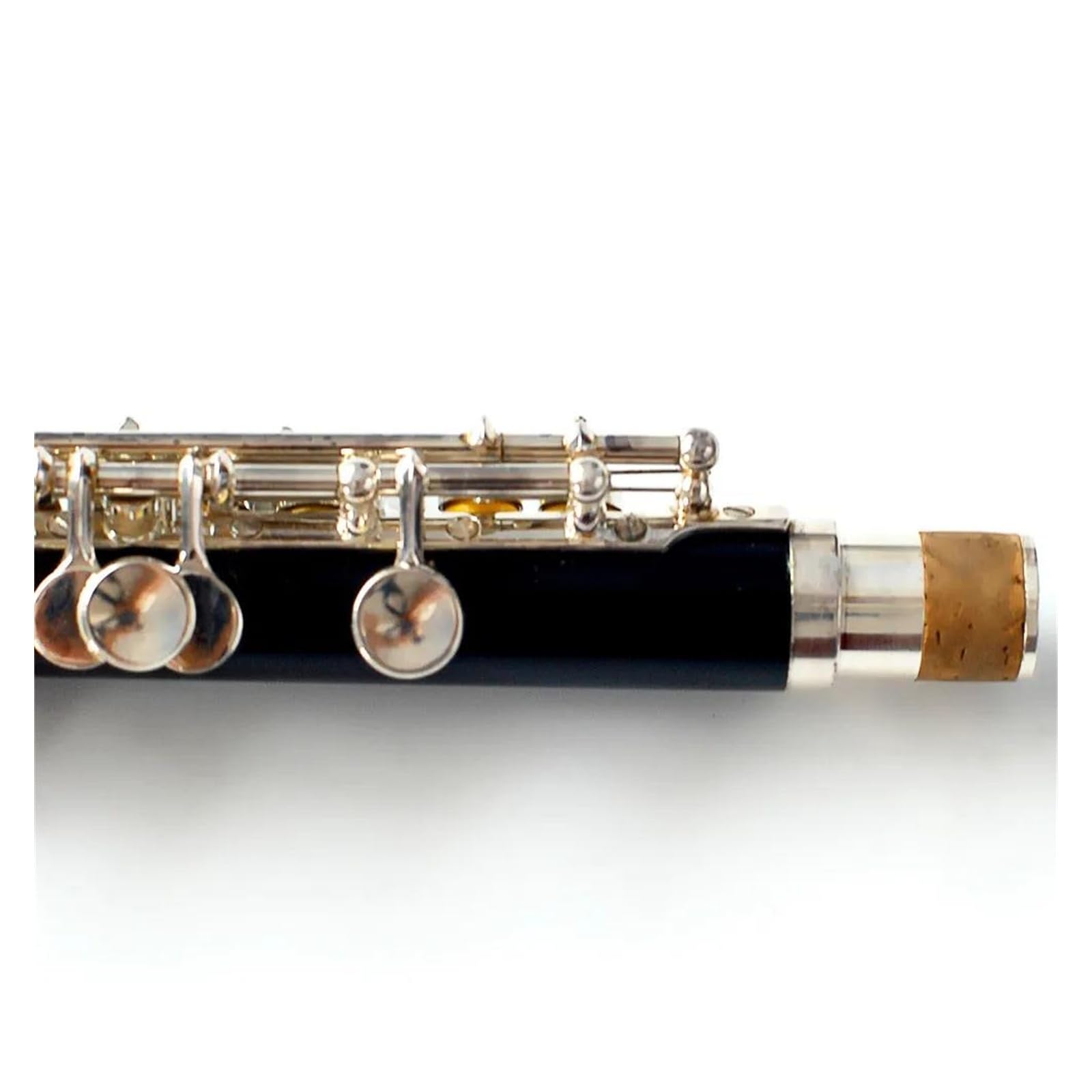 Instrumento Piccolo Niquelado De Baquelita, Flauta De Tamaño Medio, 16 Agujeros, Con Estuche Flauta Travesera Kit