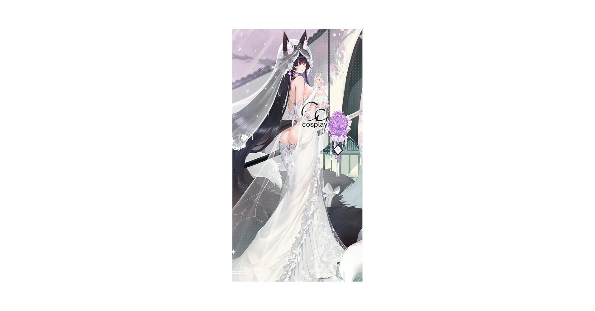 アズレン コスプレ衣装 武蔵 ウェディング 純潔清浄のウィステリア 結婚 アズレン コスプレ衣装 武蔵 ウェディング 純潔清浄の