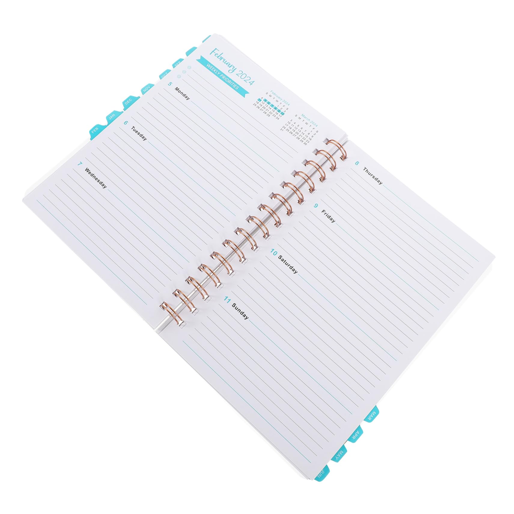 VILLCASE 4pezzi Agenda Accademica Multi- Planner Portatile Per e Scuola Organizzatore Per Studenti e Lavoratori Spessa Anti- Design