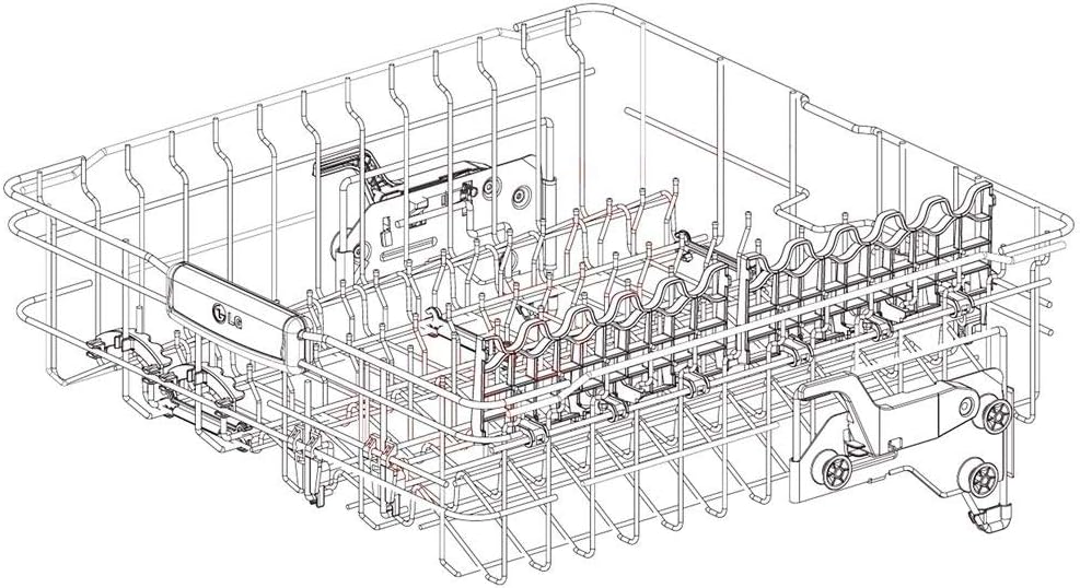 LG AHB32983760 Dishwasher Rack Appliances