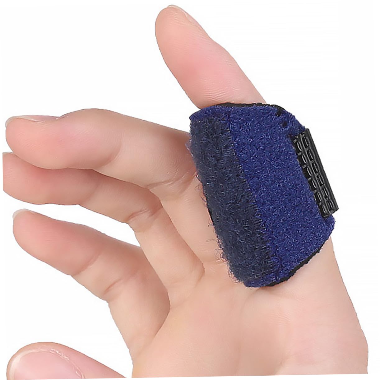 NOLITOY 2pcs Finger Splint Thumb Brace for Support Injury Protection Aluminum Alloy Bar Comfortable Fabric Easy to Adjust