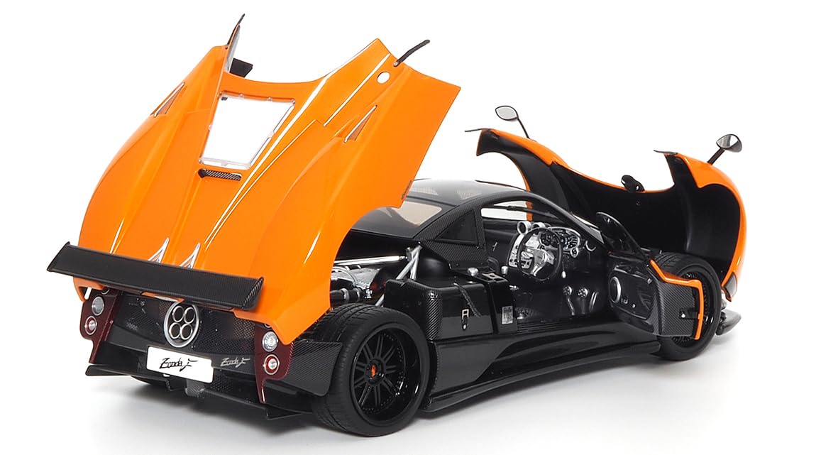 Almost Real 850409001 - Pagani Zonda F Arancio St. Tropez 2005 - echelle 1/18 - modèle de Voiture