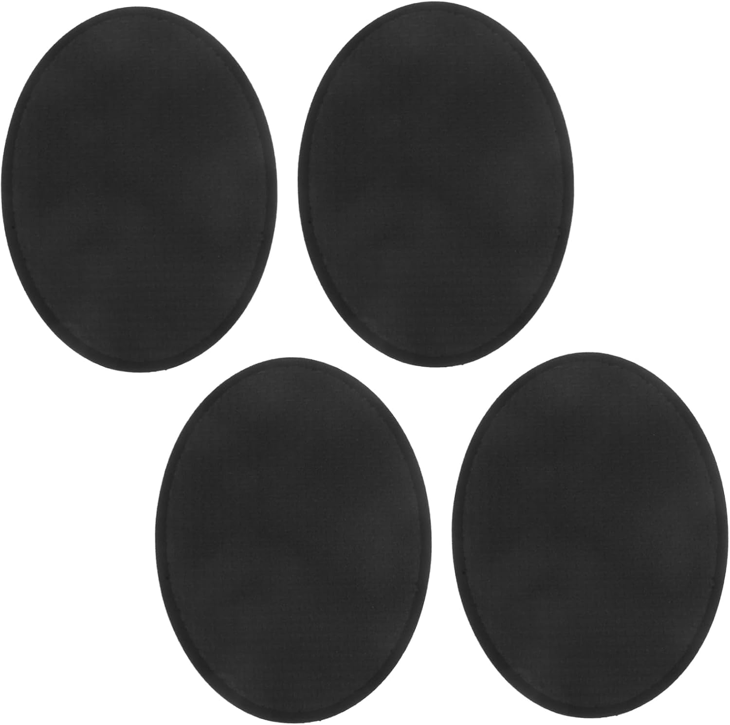 4 Pack EVA Oval Cleaning Brush Heads for Back Lotion Applicator