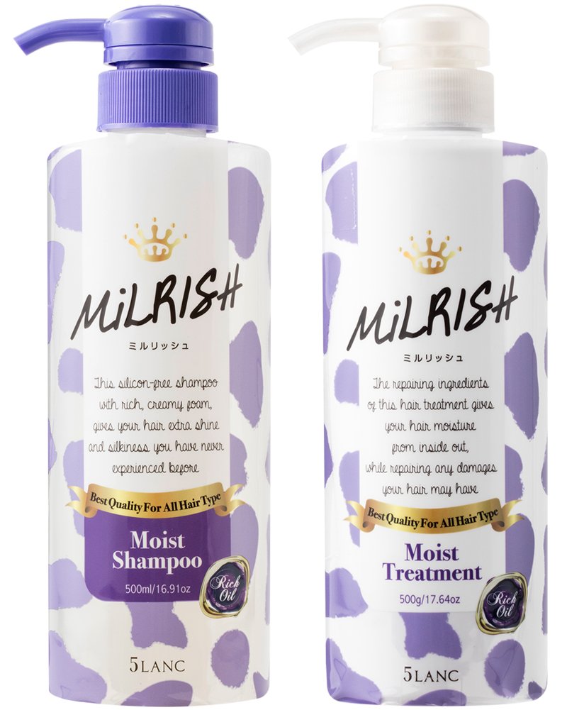 Amazon | MiLRISH ミルリッシュ リッチオイルモイスト シャンプー