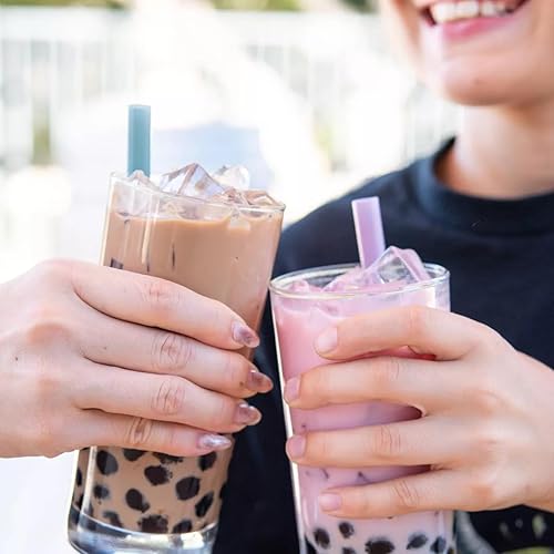 Vista 9 de YULU FOODS Kit de Té con Leche Clásico Instant Bubble Pearl con Perlas Auténticas de Tapioca de Azúcar Morena, Listo en Menos de Un Minuto, Pajitas