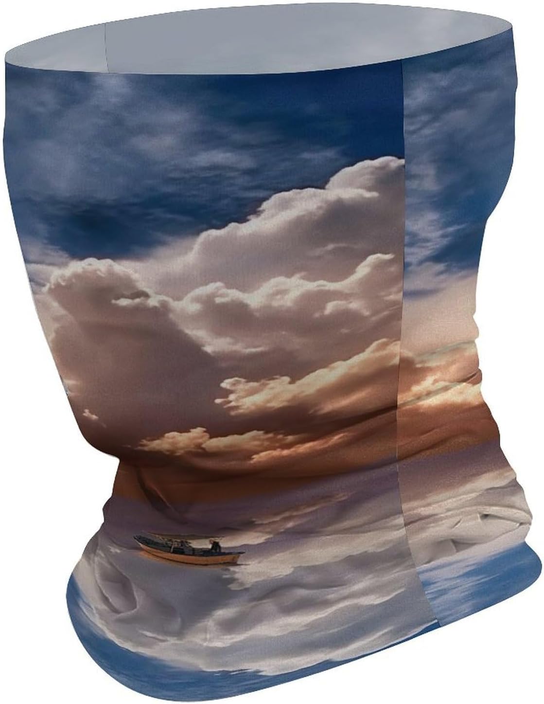 Boat & Cloud UV Protection Face Mask, Cooling Headscarf image 3