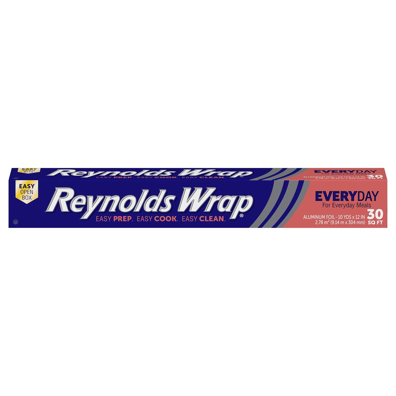Reynolds Wrap Everyday Strength Aluminum Foil Roll Freezer Safe and Grill Safe Great for Foil Packets and Home