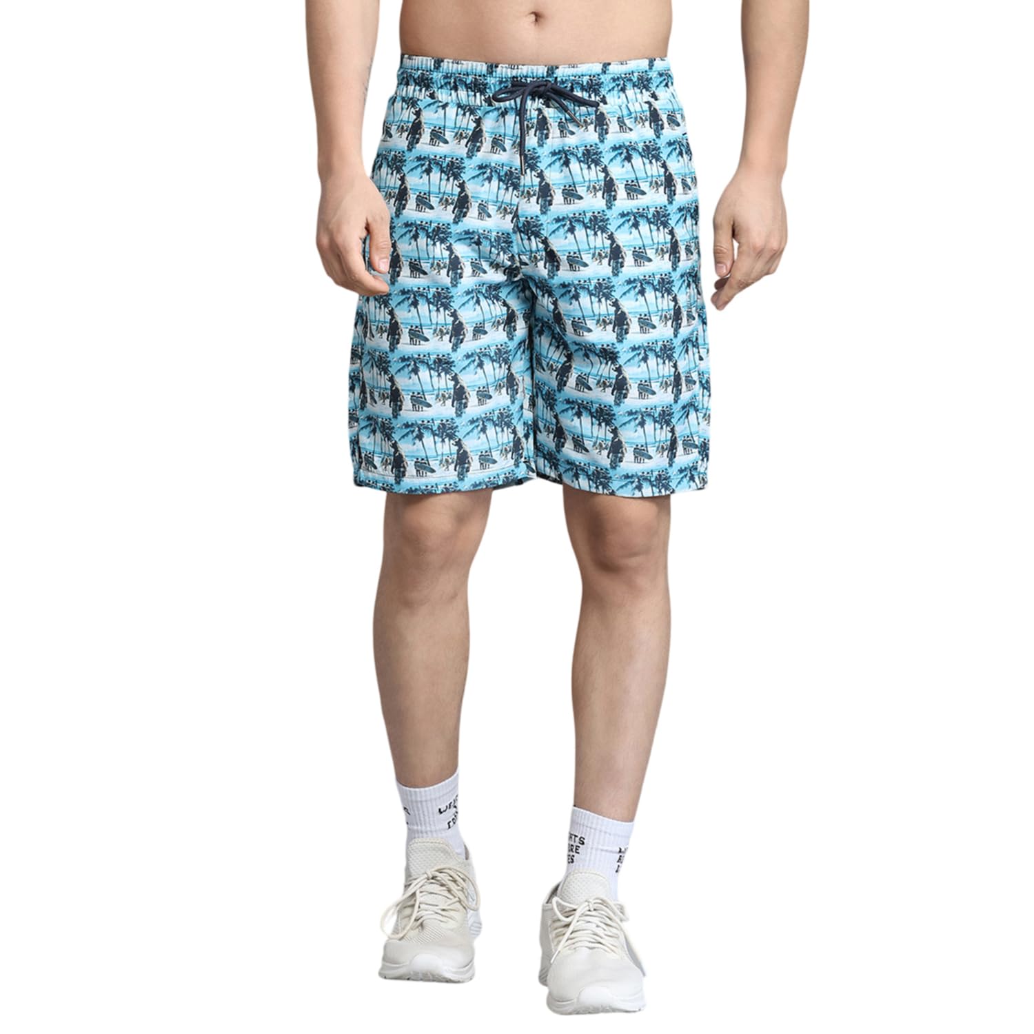 monte carlo Men's Regular Fit Printed Shorts | Mid Rise | Lightweight Summer Shorts |Drawstring Waist | Side Pockets | Beach Short's for Men's-picture-32
