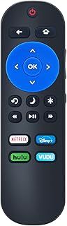 Replacement Remote fit for Hisense Roku TV 65U6GR 55U6GR 75R63G 65R63G 55R63G 58R63G 50R63G 43R63G 65R62G 55R62G 75R61G 65R61G 58R61G 55R61G 50R61G 43R61G 43H4G 40H4G 32H4G 55R8F 65R8F 32H4F 58R6E