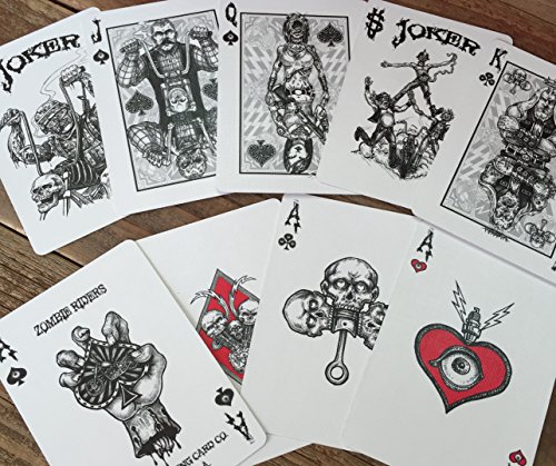 Bicycle Zombie Riders Playing Cards #TOP4
