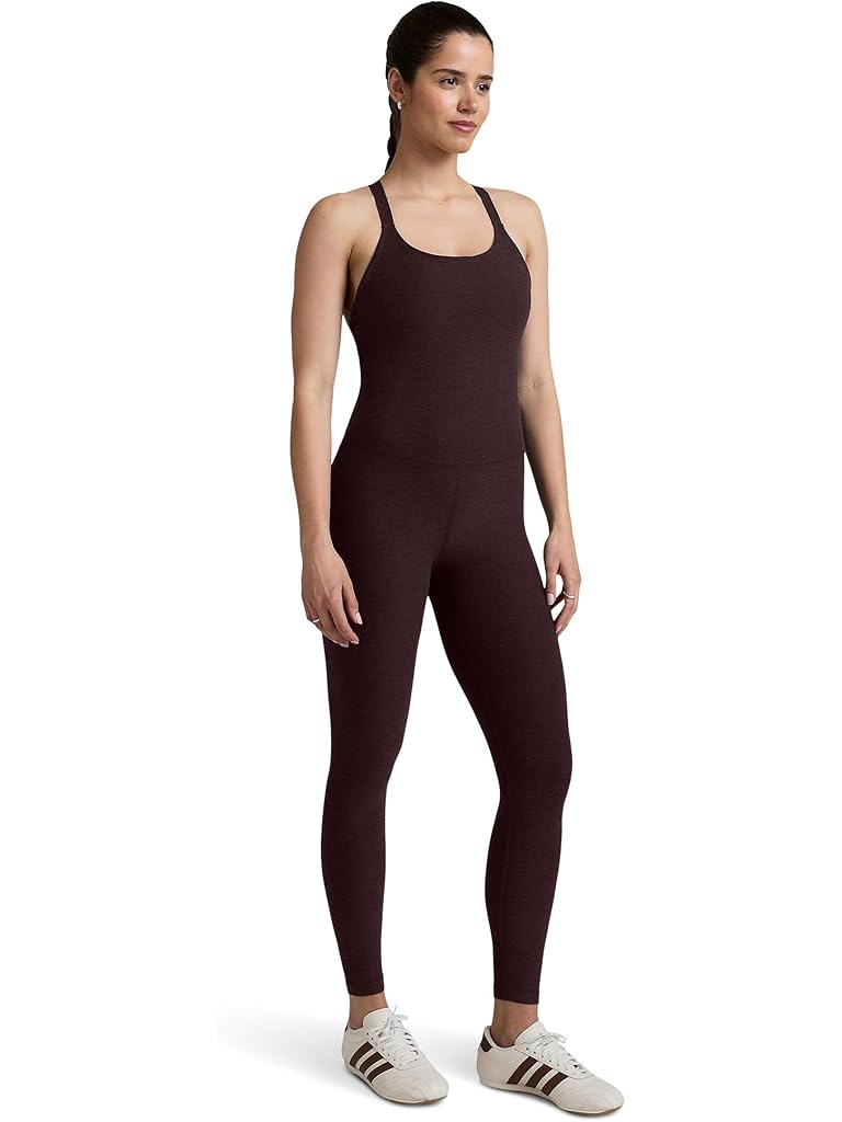 Brown Beyond Yoga Spacedye Play The Angles Bodysuit