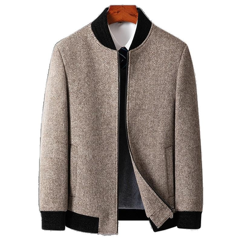 Xingfenly Men Jacket Wool | Autumn Luxury - Jackets3