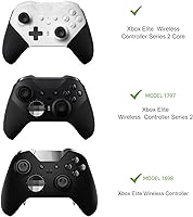 Vista 6 de marspell 4 PCS Metal Paddles, Back Hair Trigger Locks Replacement Parts for Xbox One Elite Series 2 ControllerElite Series 1 ControllerElite 2 Core