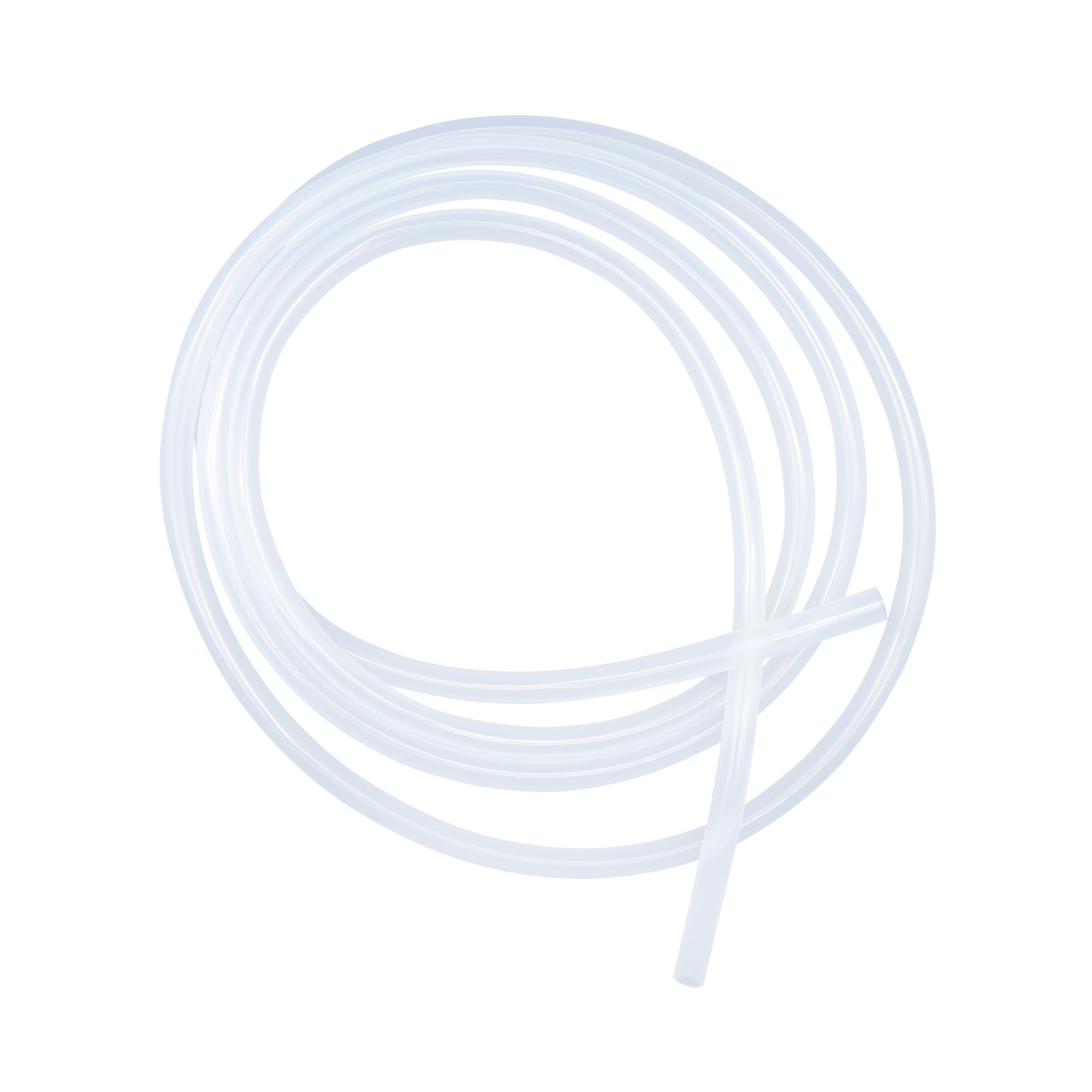 Lavmhab Transparent Silicone Tube Food Grade Hoses 5Mm Id X 9Mm Od 3M (9.8Ft), Flexible Silicone Rubber Tubing Water Air Pipes