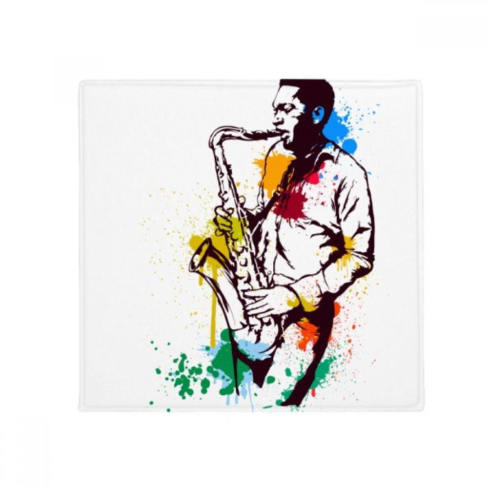 Tapis antidérapant aquarelle rock 60x60 cm pour sécuriser la salle de bain
