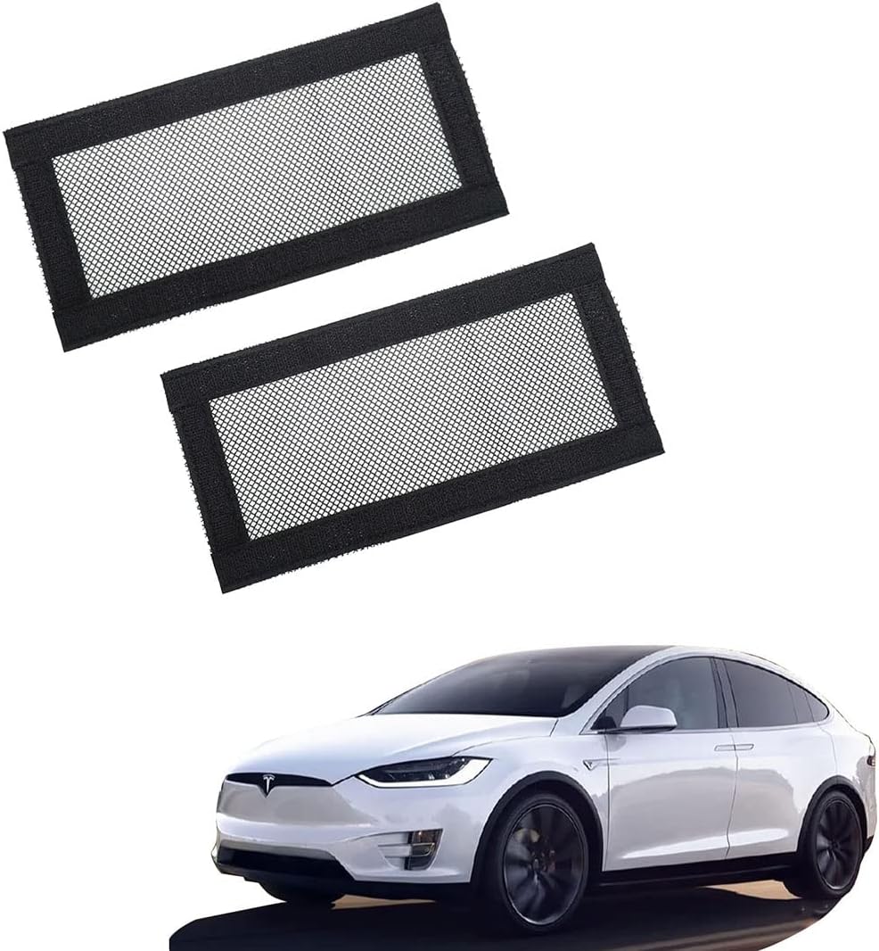 Taruimoo Backseat Air Vent Cover Grilles Protector Rear Seat Air Condition Outlet Air Flow Vent Protection Covers Compatible with Tesla Model 3 Model Y (2 Pack)