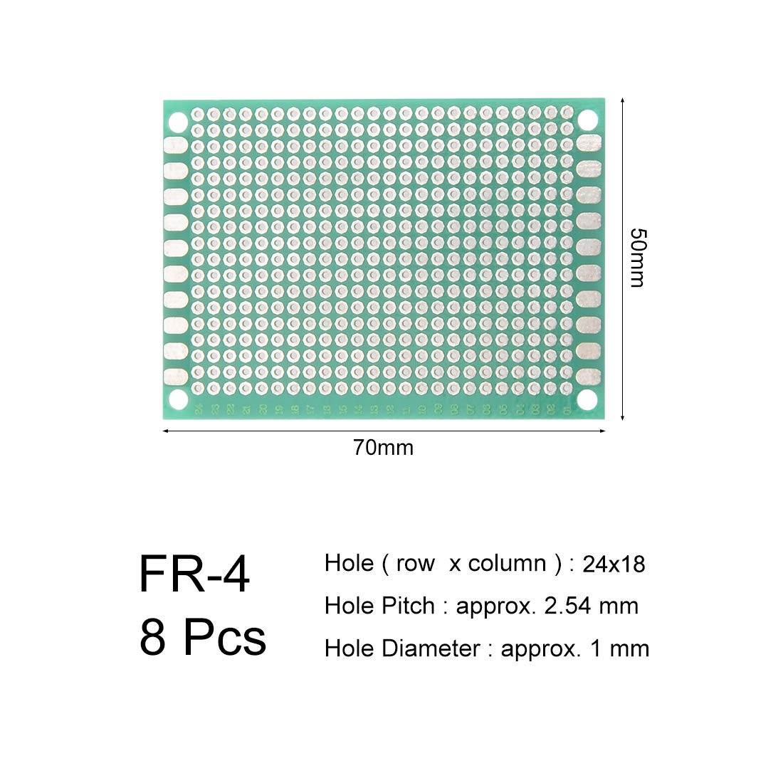 5 Stk. Einseitige Universal-Leiterplatten 18x30cm ? Produktbild-Vorschau 5