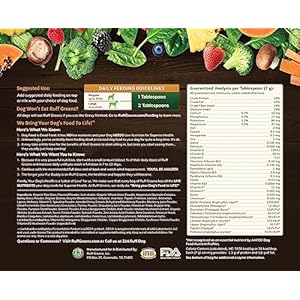   Ruff-Greens-Hip-Joint-Supplement-For-Dogs-Probiotics-Digestive-Enzymes-Powder-for-Mobility-Support-Essential-Vitamins-Minerals-69-ounce