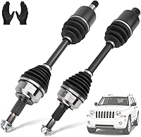 Tomanic CV Axle Shaft Pair 66-3419 & 66-3418 for Jeep Grand Cherokee WK 2005-2010, Commander 2006-2010 AWD/4WD