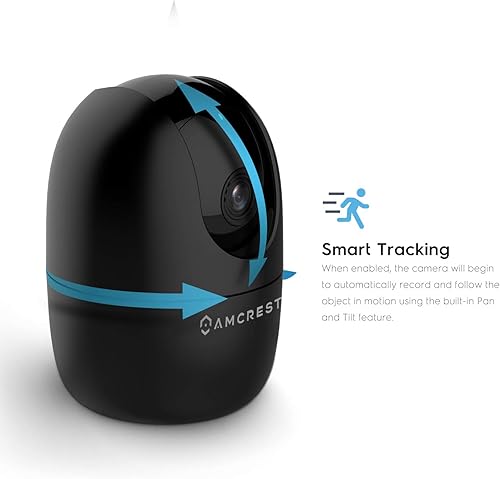 Miniatura 5 de Amcrest Cámara WiFi 1080P para interiores, cámara de niñera, cámara para perro, monitor de sonido y bebé, detección de humanos y mascotas,