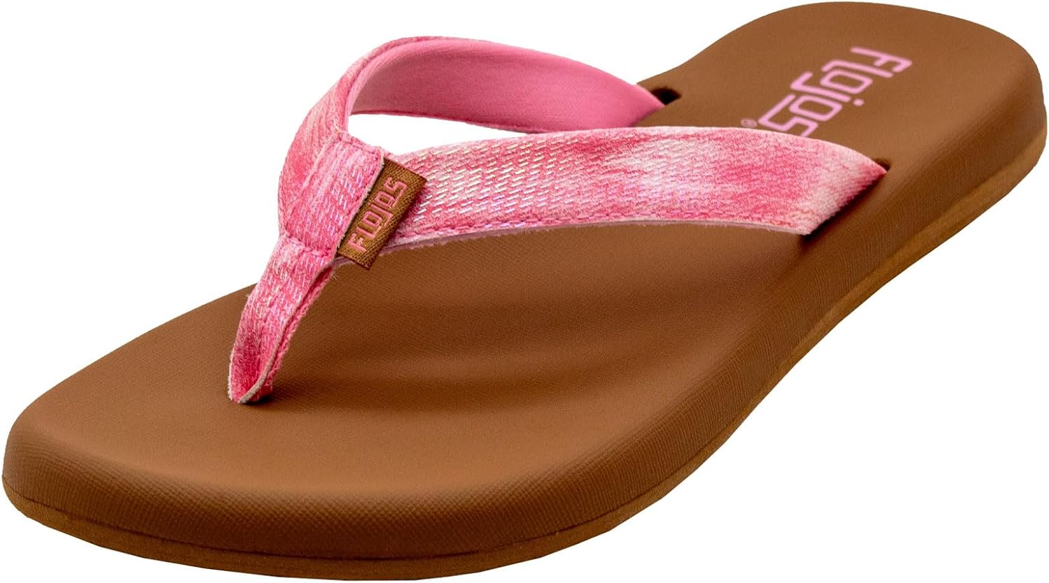 Flojos Campbell Women's Sandal, Metallic Strap W/Mega Comfort Molded Pu Sock