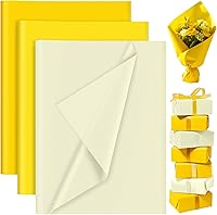 Vista 18 de PLULON 60 hojas de papel de seda marrón a granel, hojas de papel de seda para envolver regalos, papel de seda para embalaje, para regalos