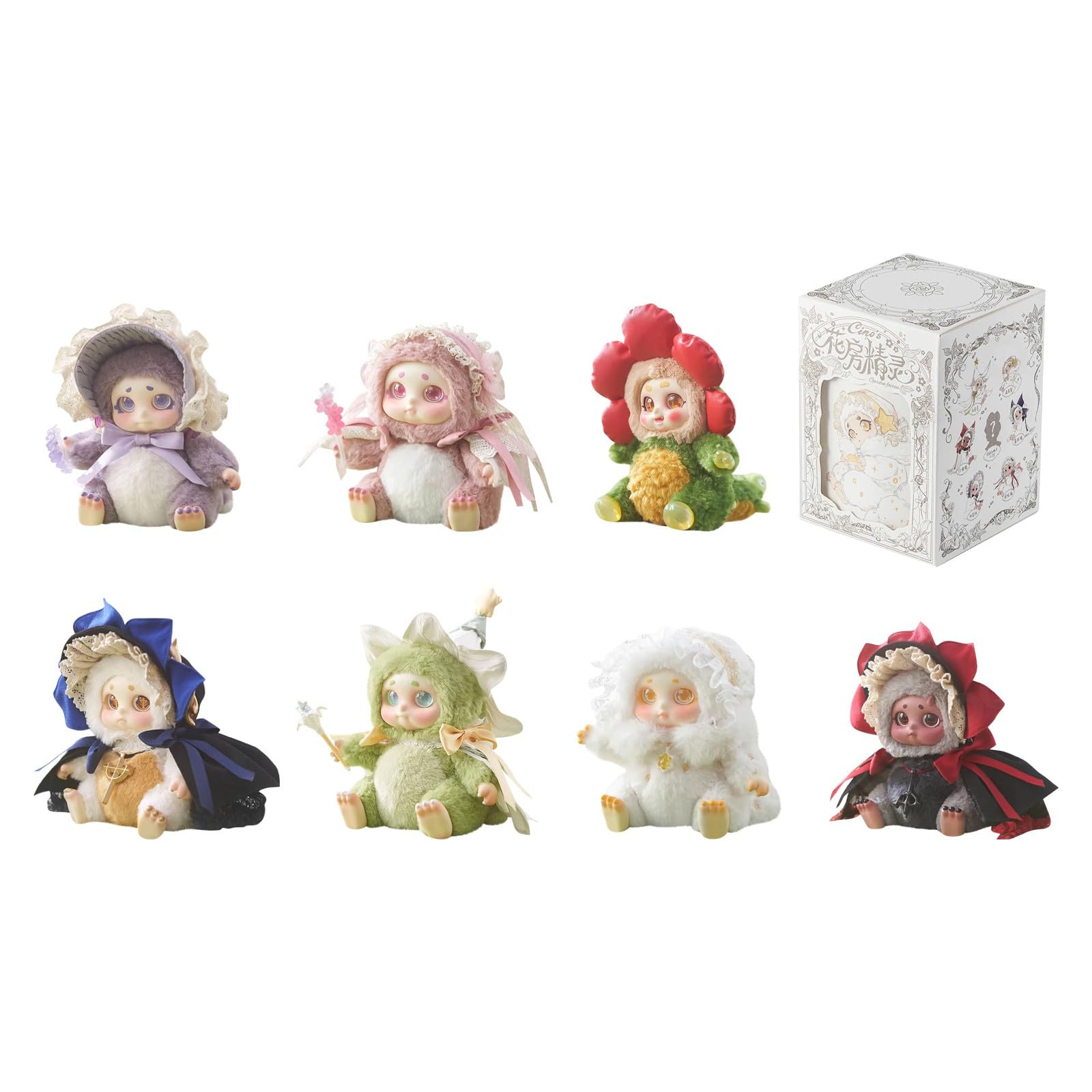 HGWOPGASD YOOKI/Nommi/PIPPY/KIMMON/Cino's Dreamland Circus//Cino Black MondayCino/Cino Chessino Land/TimeShare Plush Dolls Blind Box Cute Figures Collectible Toys Birthday Gifts A18