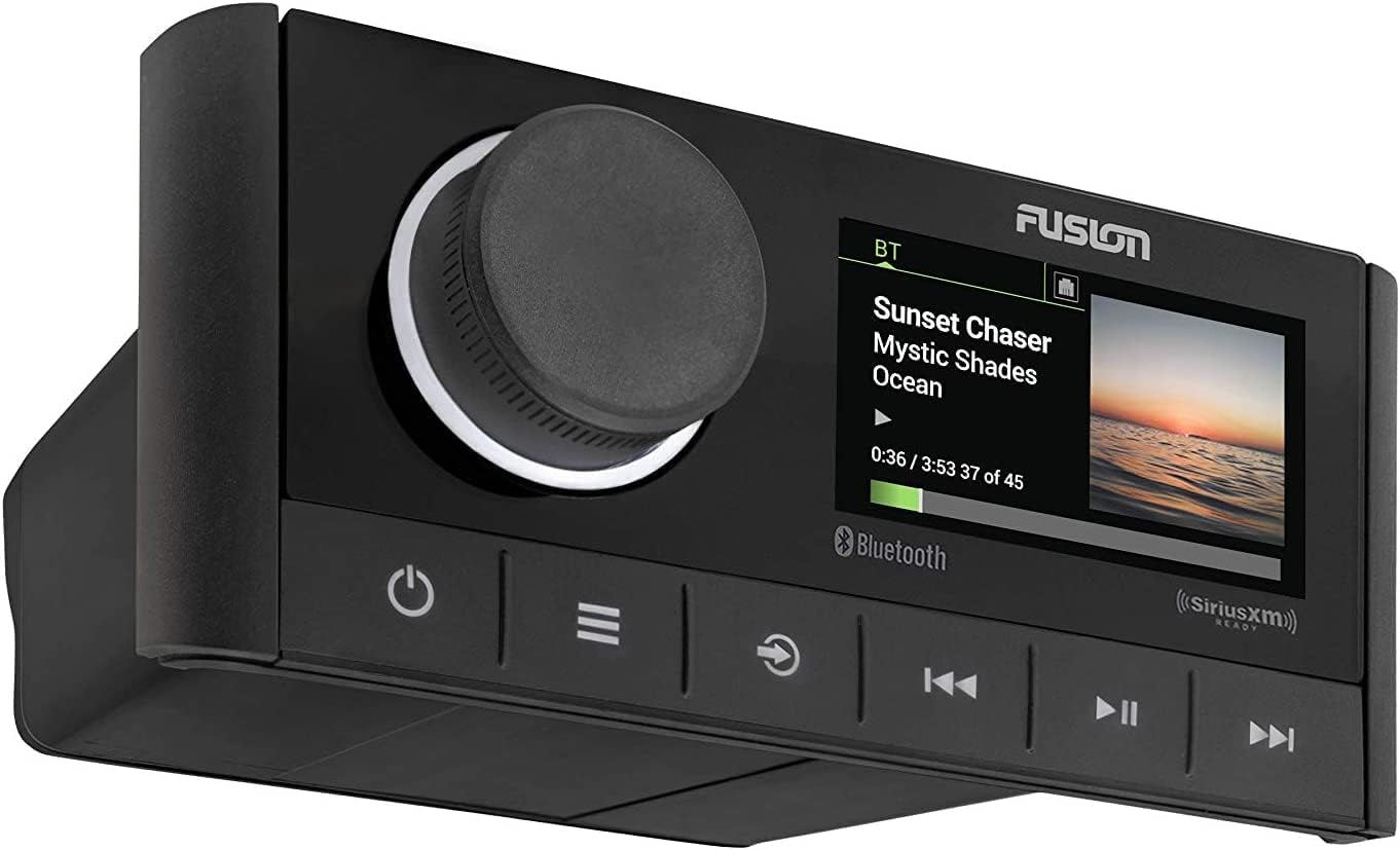 Fusion MS-RA670 Apollo Marine Entertainment System with Three Wireless Remotes for Three Zones - White