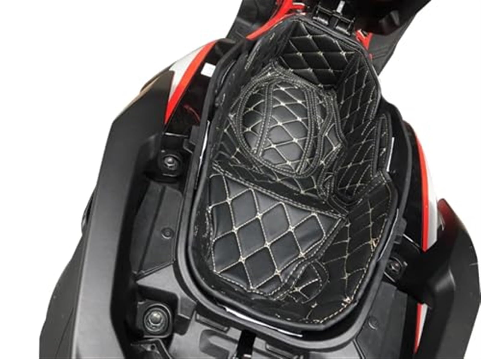 Wyściółka tylnego bagażnika motocykla, MKVAXR PCX125 PCX150 ADV150 Pcx 125 150 Adv 150 Tylna wykładzina bagażnika Ochraniacz motocykla, do siedzenia, kubełkowa podkładka do przechowywania skrzyni(BLAC