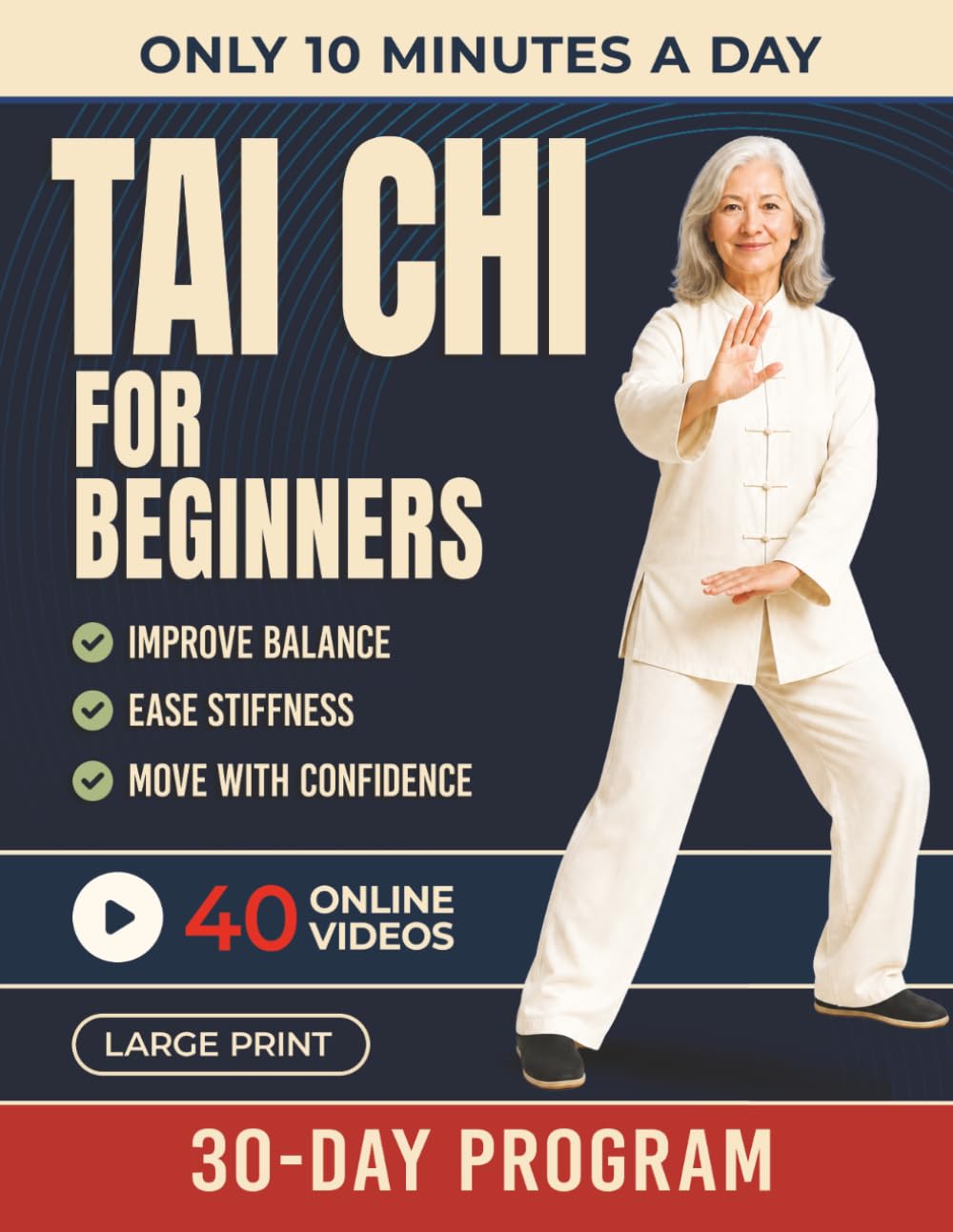 Tai Chi for Beginners: 10-Minute Step-by-Step Illustrated Routines to Restore Flexibility, Improve Balance, Relieve Stress, Ease Joint Pain, and Help ... and More Confident (Everyday Tai Chi Series)
