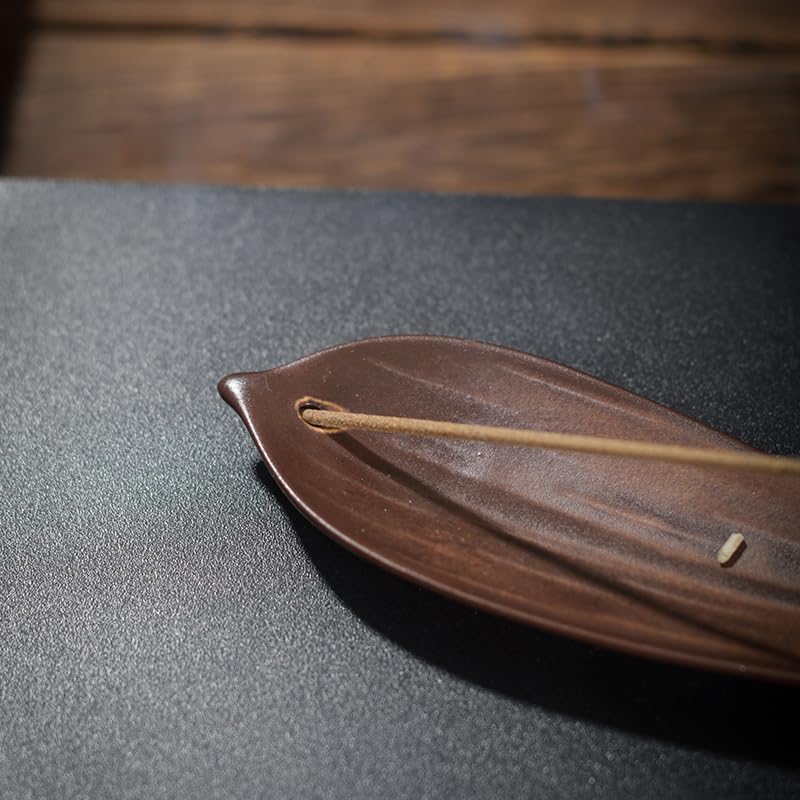 Incense Holder Retro Simple Incense Holder Ceramic Creative Incense Burner Zen Aromatherapy Burner Backflow Incense Burner