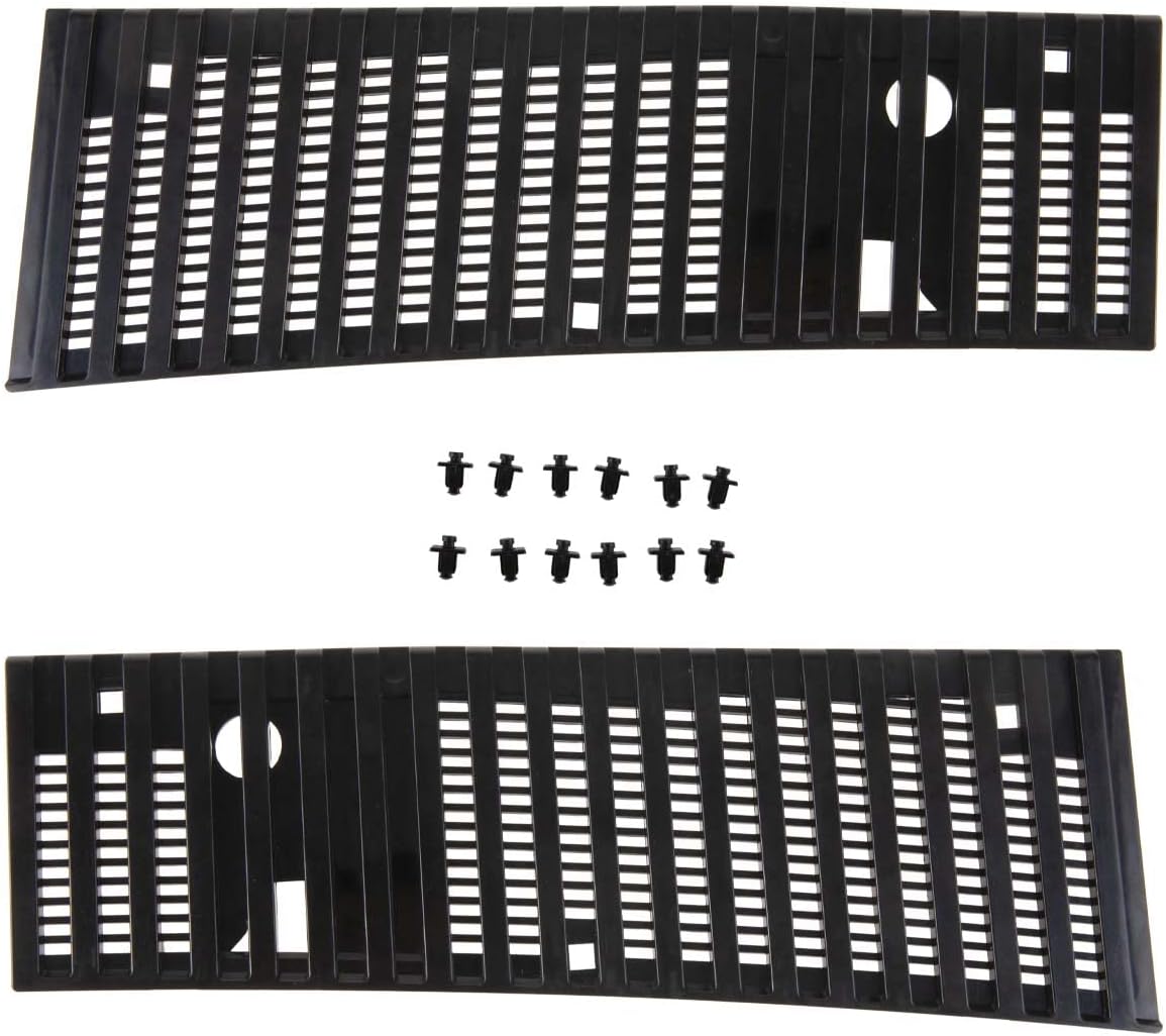 RLB-HILON 1Set Hood Cowl Top Grille Compatible with Nissan Hardbody Pickup D21 Frontier Pathfinder 1986 to 1997 Year Finisher Wiper Cowl Grille, for 66815-0S700 66814-0S700