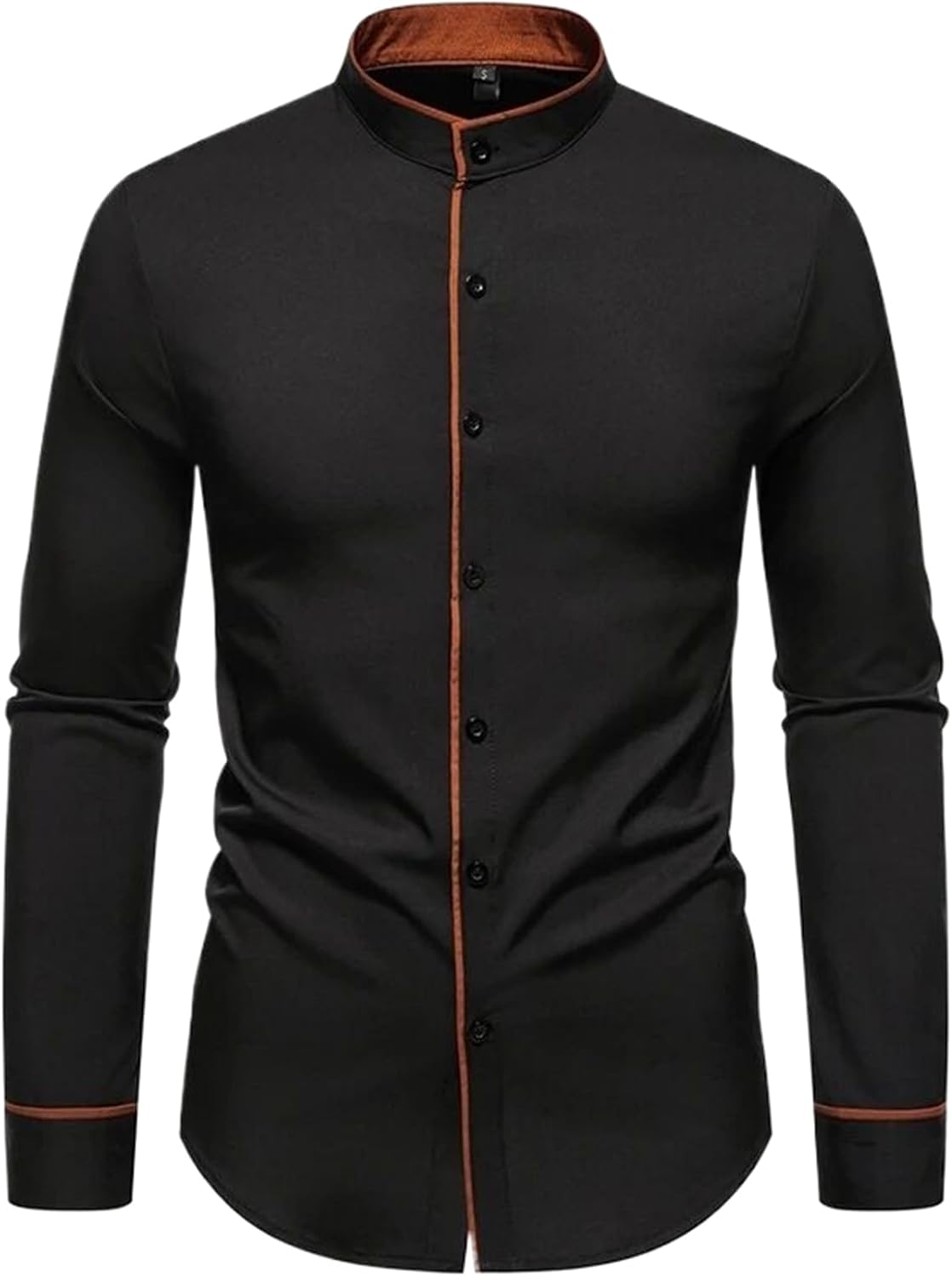 Men Long Sleeve Shirts Mens Dress Shirt Male Tops