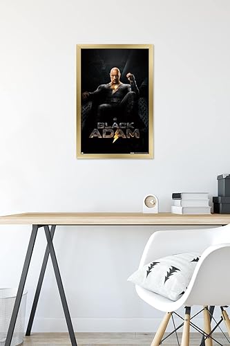 Miniatura 51 de Trends International DC Comics Movie Black Adam - Póster de pared de una hoja Versión enmarcada Barnwood