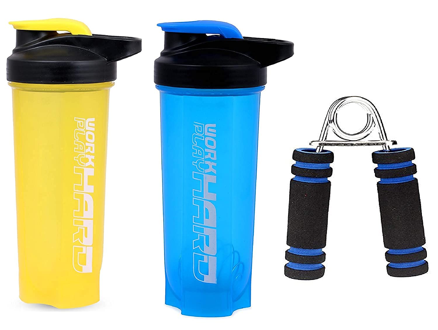 ALLIEDSALES SGC-1005 3 in 1 Combo Pack of Two SHAKERS and 01 Pair Hand Strengthner-image-35