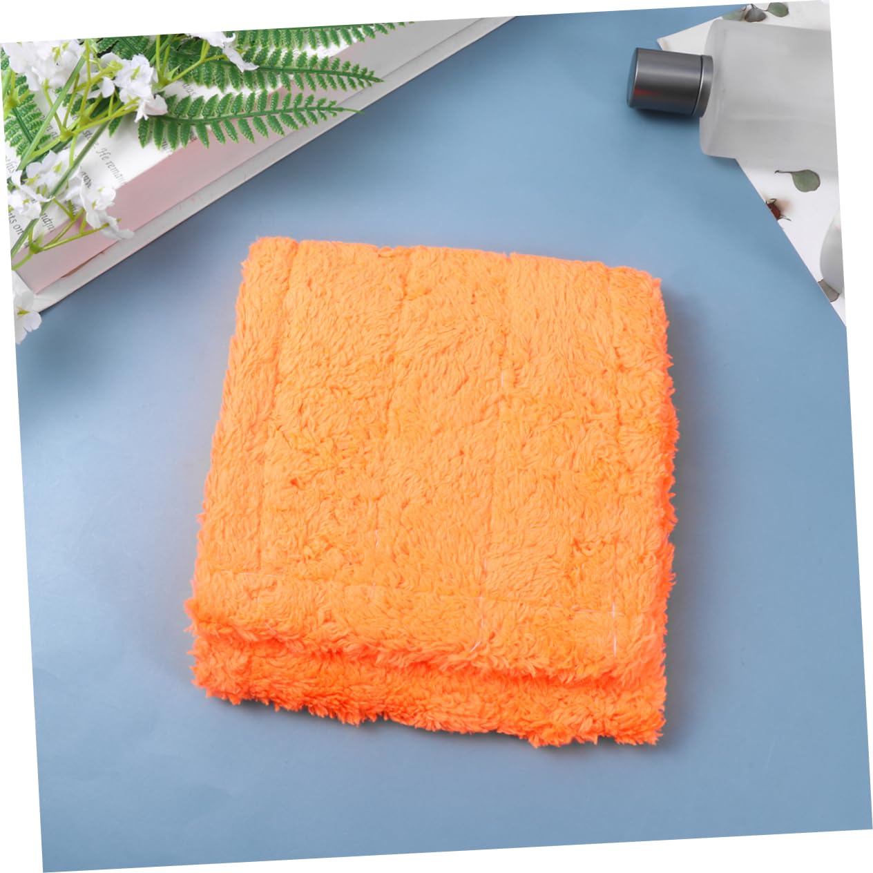 HAWILLOSCH 2pcs Mop Head Dust Mop Pro Mop Press The Mop Cloth Dry Mop Cleaning Bucket Reusable Floor Wipes Mop Pads Chamois Cedar Spills Window Scrubber Cleaning Mop Orange