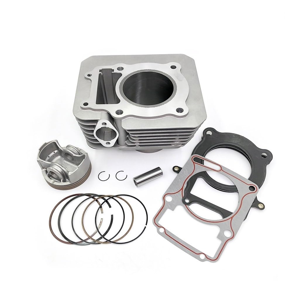 Zestaw cylindra do tuningu Zestaw cylindrów 74MM zestaw uszczelek pierścienia tłokowego pasuje do silnika ZS172FMM-3 CB250-F 250CC ulepszony 300CC