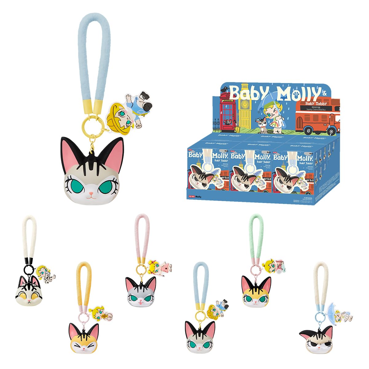 Amazon.co.jp: 【POP MART 公式ストア】Baby Molly & Baby Tabby