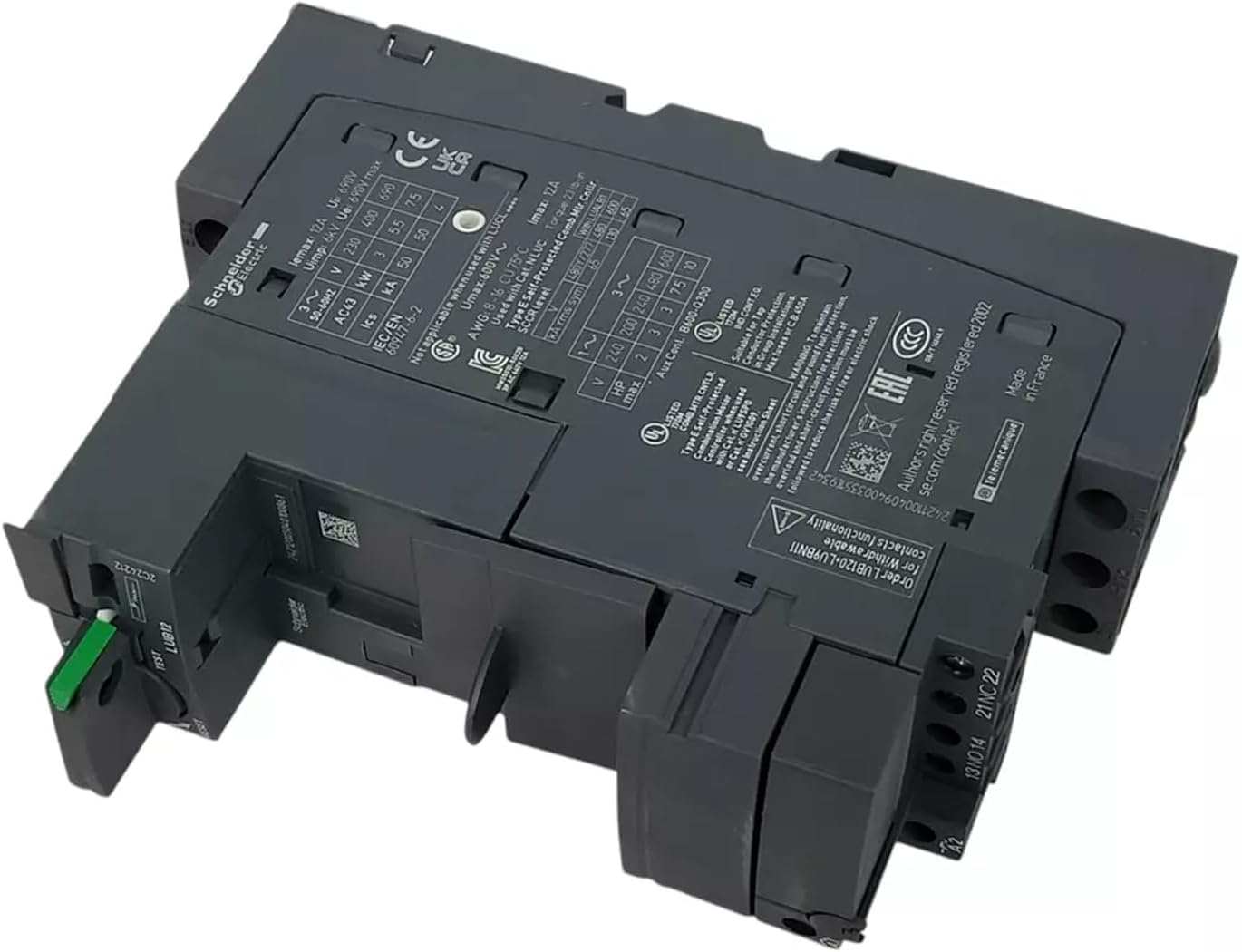 Suitable for Schneider LUB12 TeSys U Standard Power Base LUB12