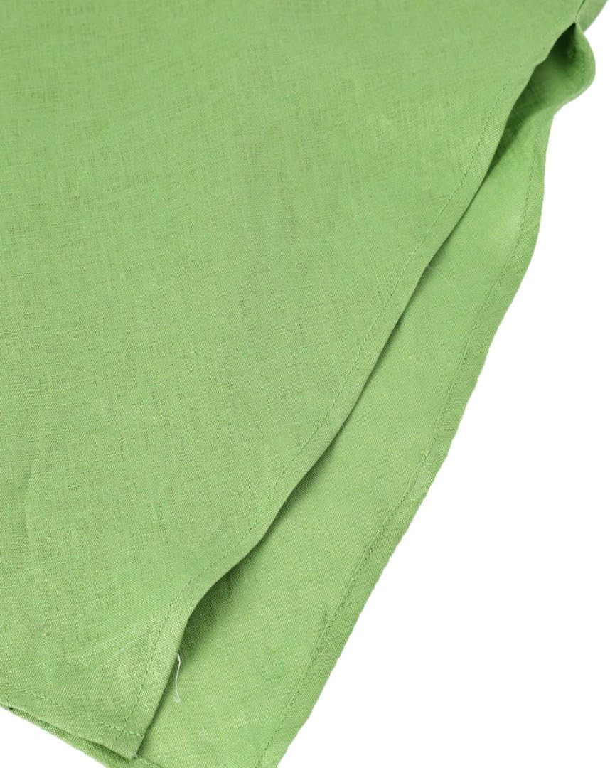 Amazhiyu Women's 100% Linen Summer Sleevelesss Splits Bodycon Maxi Dresses Casual - Image 5