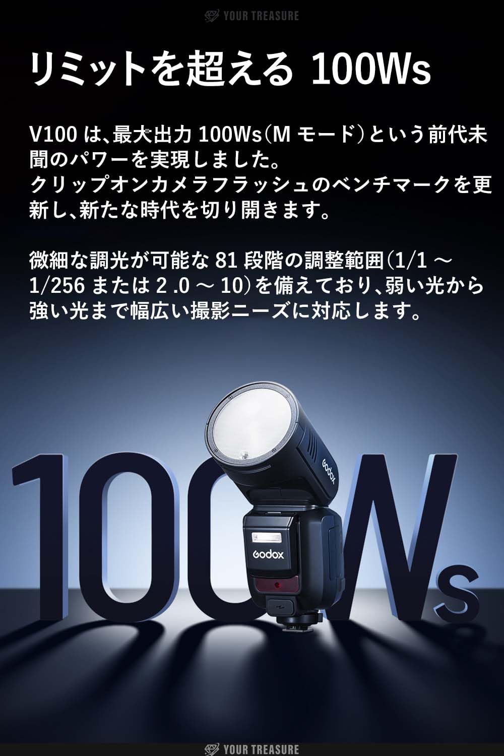 Amazon | 【日本人運営の正規代理店】Godox V100 V100-S for SONY TTL