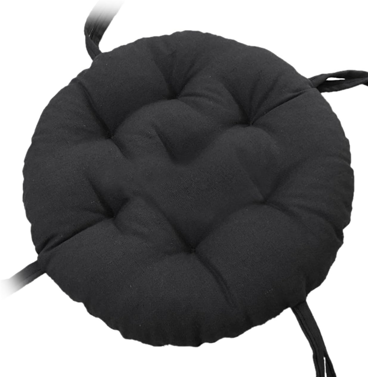 Round Chair Cushions Comfy Elastic Round Seat Cushion for Barstool Room Office Chairs Bistro Diameter 10/11.8/13.8/15.8/17.7/20 in Thick Furniture Stool Cushion(Dark Blue,20 in)