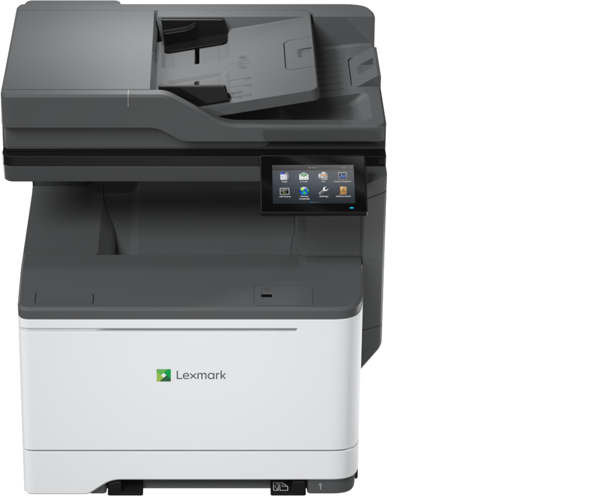 Lexmark LexmarkCX532adwe Impresora láser a color MFP con pantalla táctil, tecnología de impresora láser, conectividad USB y salida a color. (50M7040)
