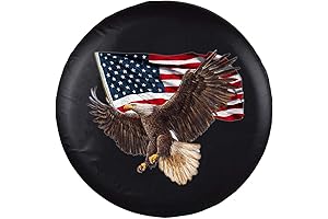 Spare Tire Cover for Jeep Liberty and other SUV, RV, Trailer, Vehicles...