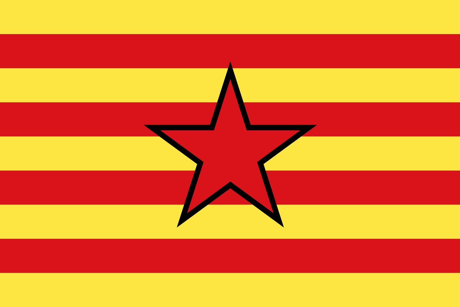Drapeau XL Estrelada Aragonesa grand pavillon paysage pour mât extérieur