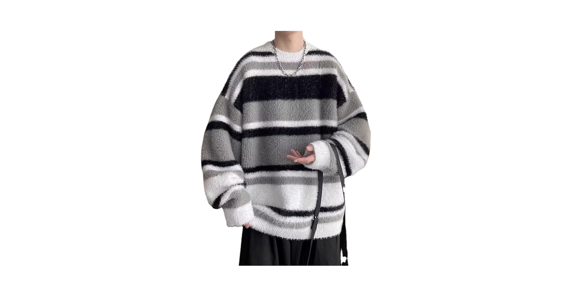 Amazon.com: Men's Fairy Grunge Sweaters Y2K Aesthetic