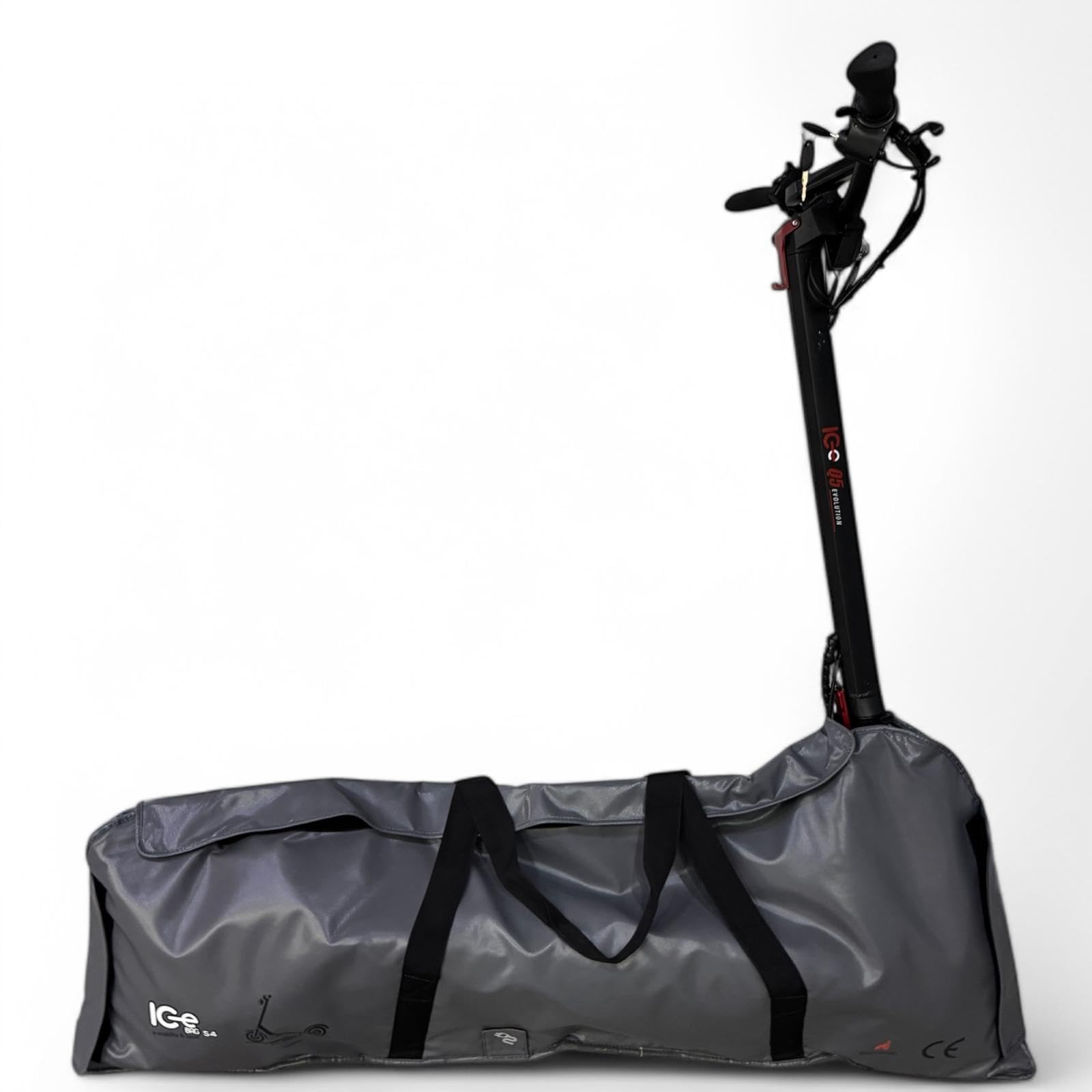 ICe Bag S4 - Bolsa Ignífuga de Transporte para Patinetes Eléctricos - Protección contra Explosiones e Incendios de Baterías de Litio - Seg. Certificada - para Hogar y Trabajo